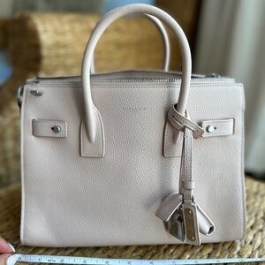 YSL Baby Sac de Jour  Souple Pink Leather